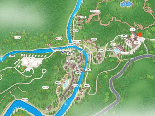 宿州结合景区手绘地图智慧导览和720全景技术，可以让景区更加“动”起来，为游客提供更加身临其境的导览体验。